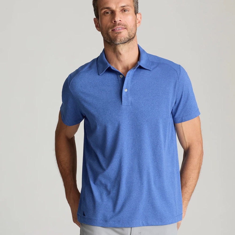Untuckit Clavidor blue polo size XL